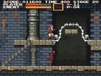 Castlevania Chronicles, capture d'écran
